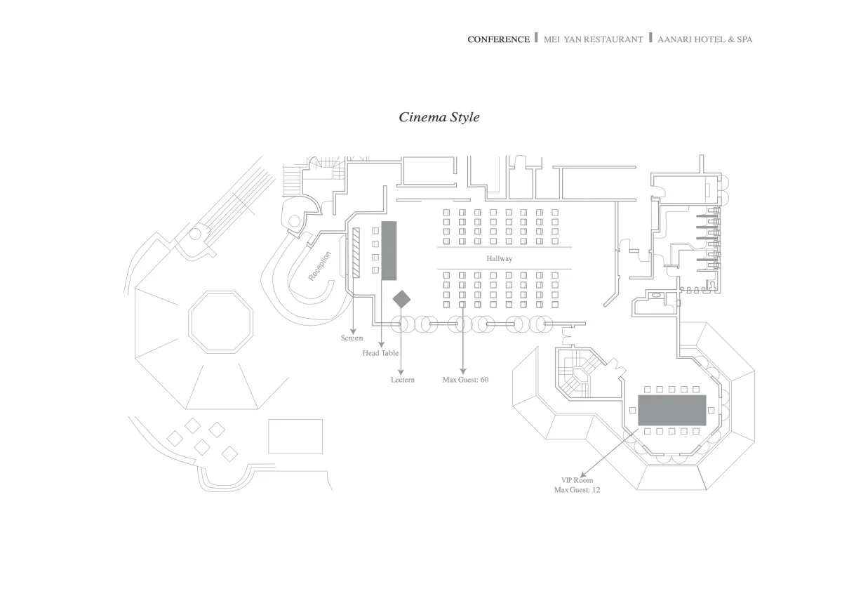 Cine floor plan